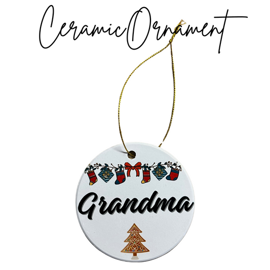 Ceramic Custom Ornaments