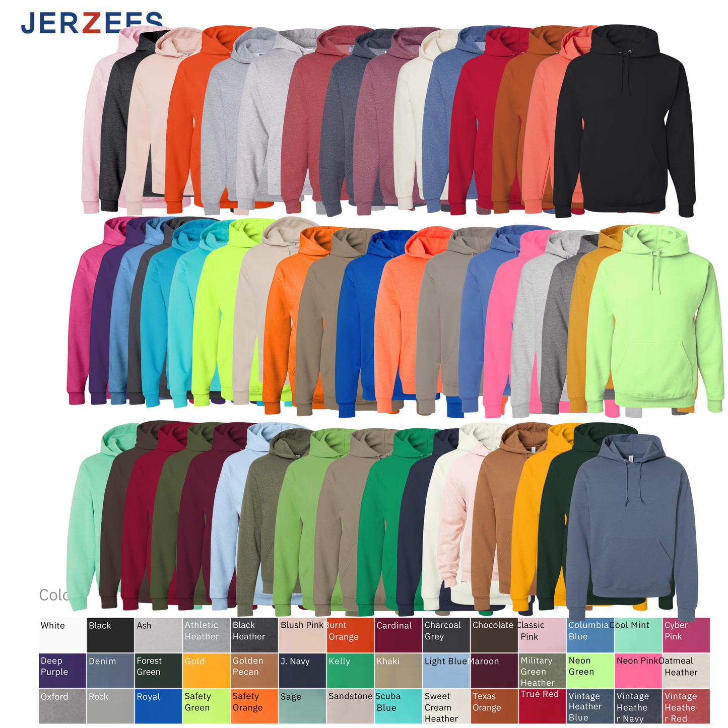 Custom Embroidered Hooded Sweatshirt- Upload your Logo